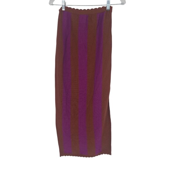 Anthropologie Size XS Womens Maxi Skirt Striped Sweater NWT - Picture 1 of 7